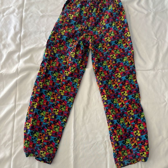 Disked Parks Mickey Parks Mouse Mouse Pants Size Small - Picture 3 of 7